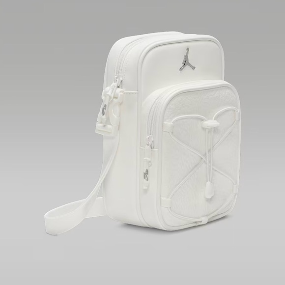 Jordan White Men's Backpack - Picture 1 of 2